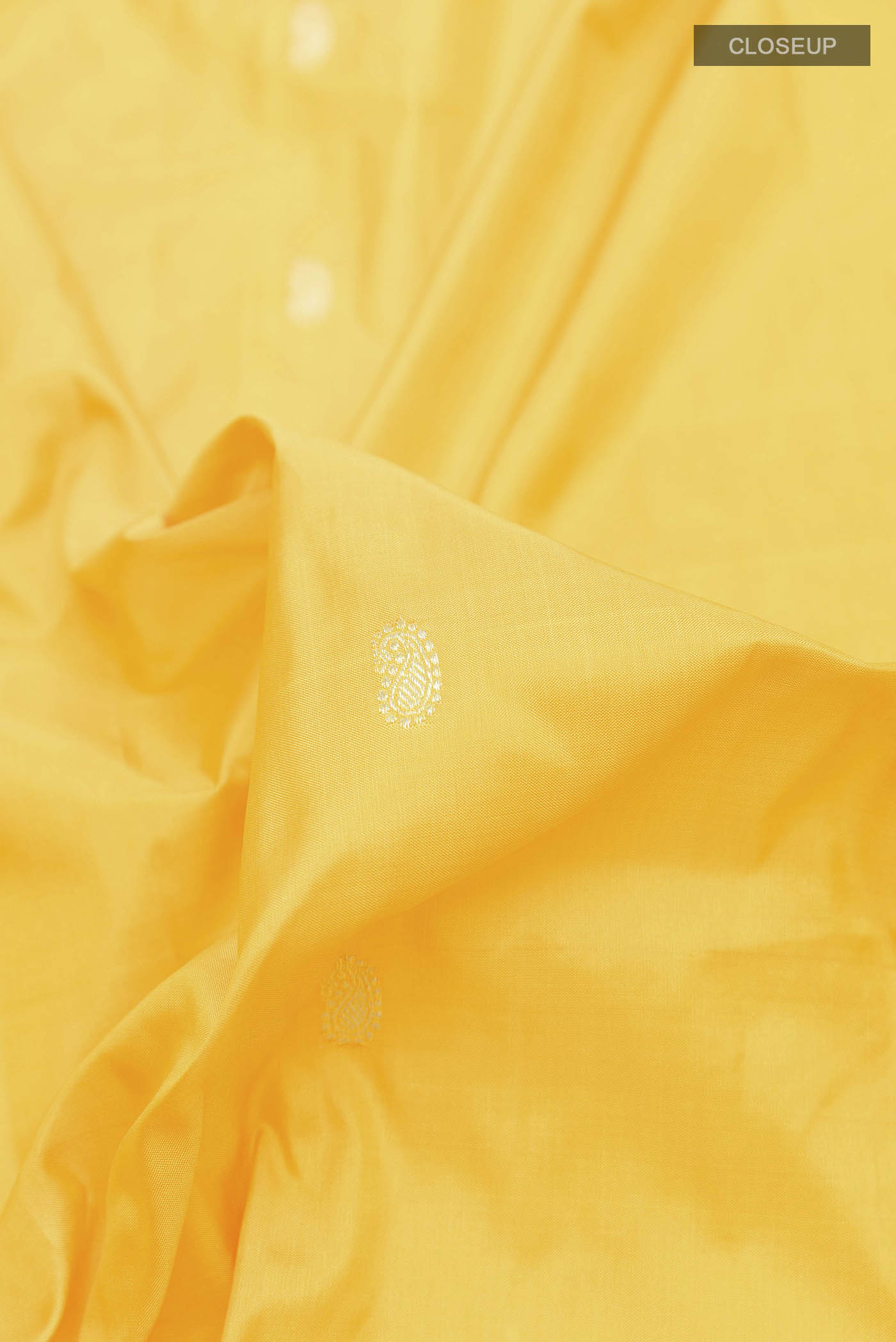 Yellow Paithani Silk Saree - Image 2
