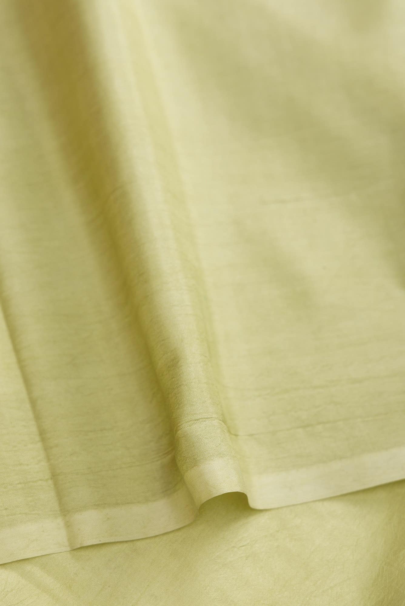 Yellow Royal BlueGrey and Pista Green Dual Tone Banarasi Silk Saree - Image 6
