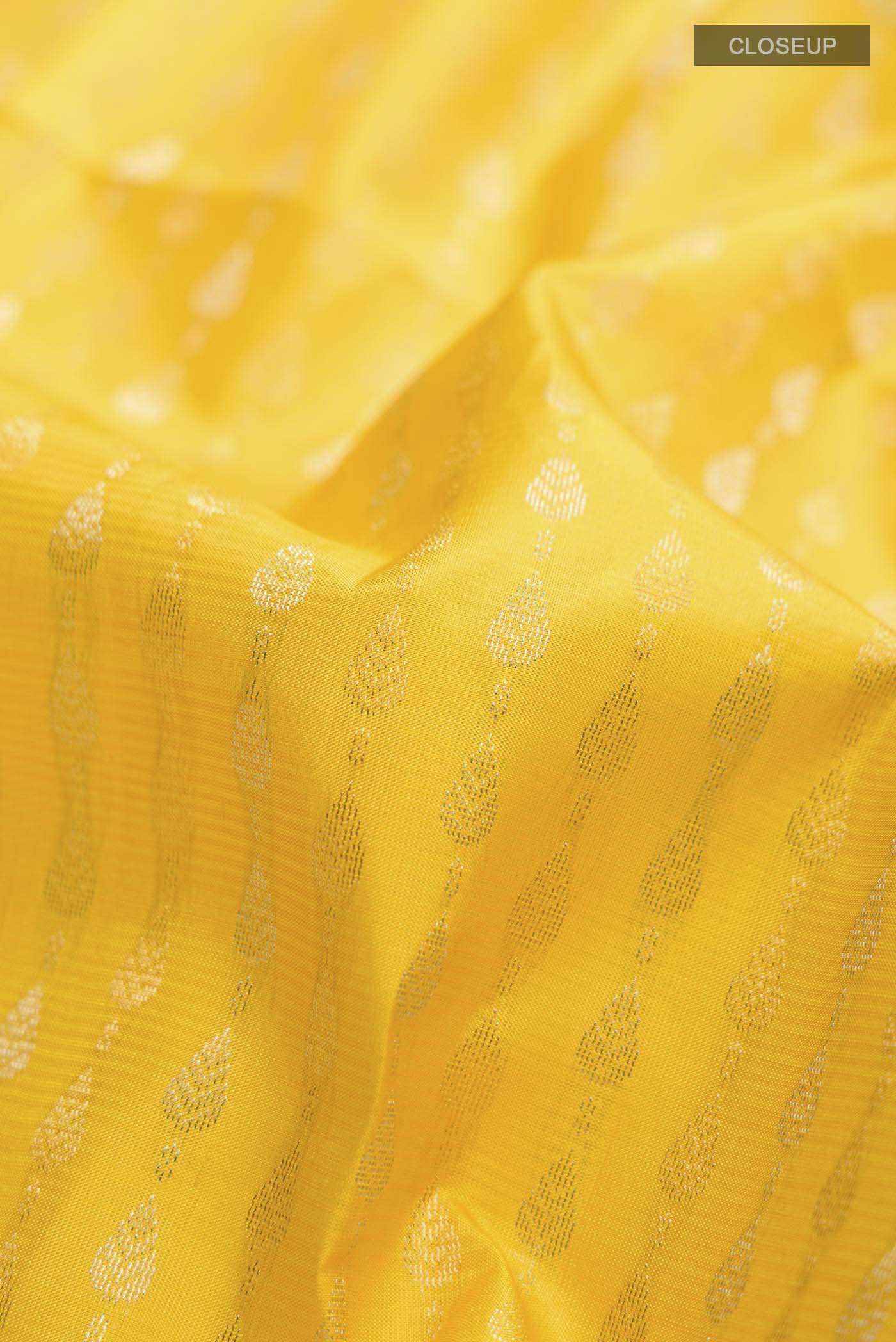 Yellow Soft Silk Saree - Image 2